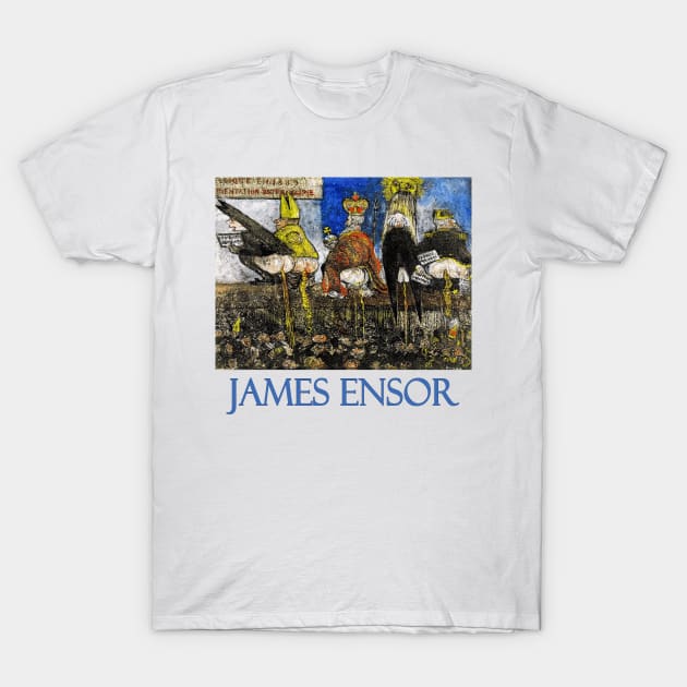 Doctrinal Nourishment by James Ensor T-Shirt by Naves